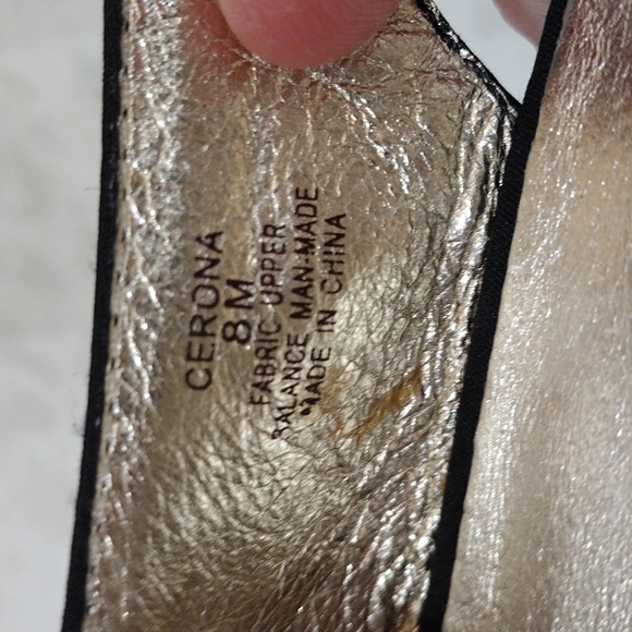 Steve Madden. Cerona Black Wedge. Size 8M. Like New. - Picture 5 of 6